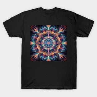 Stylized kaleidoscopic T-Shirt